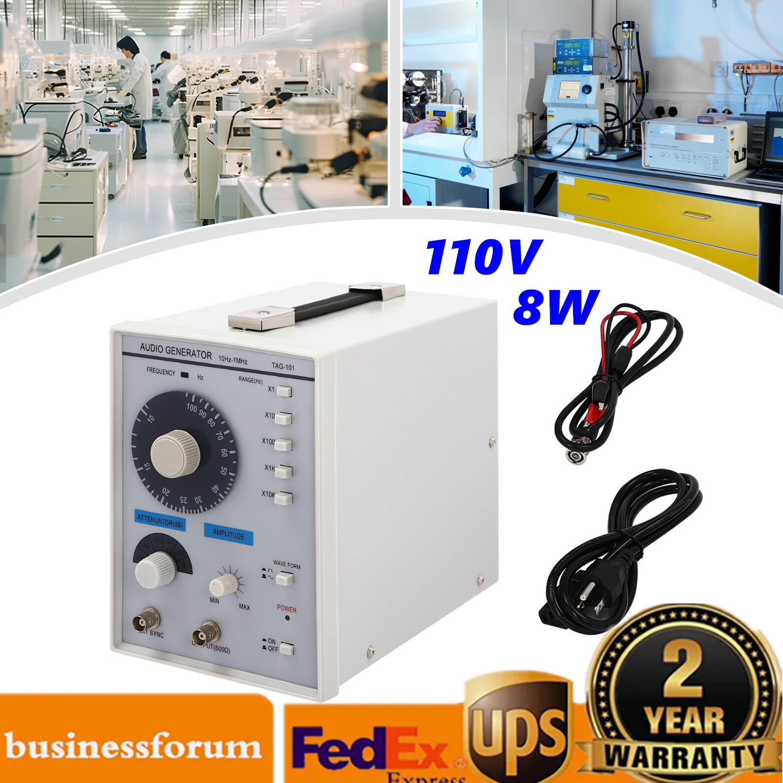 Professional Low-Frequency Signal Generator with High Precision Output