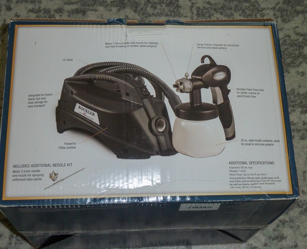 Rockler Finishing Sprayer Kit--Never Used