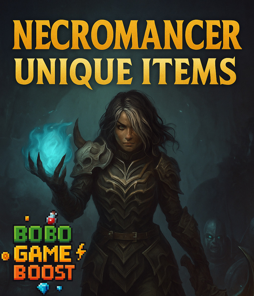 DIABLO 4🔥NEW SEASON🔥‍‍‍‍‍‍‍‍‍‍‍‍‍‍‍‍💀🧟Necromancer Unique Items 🧟💀