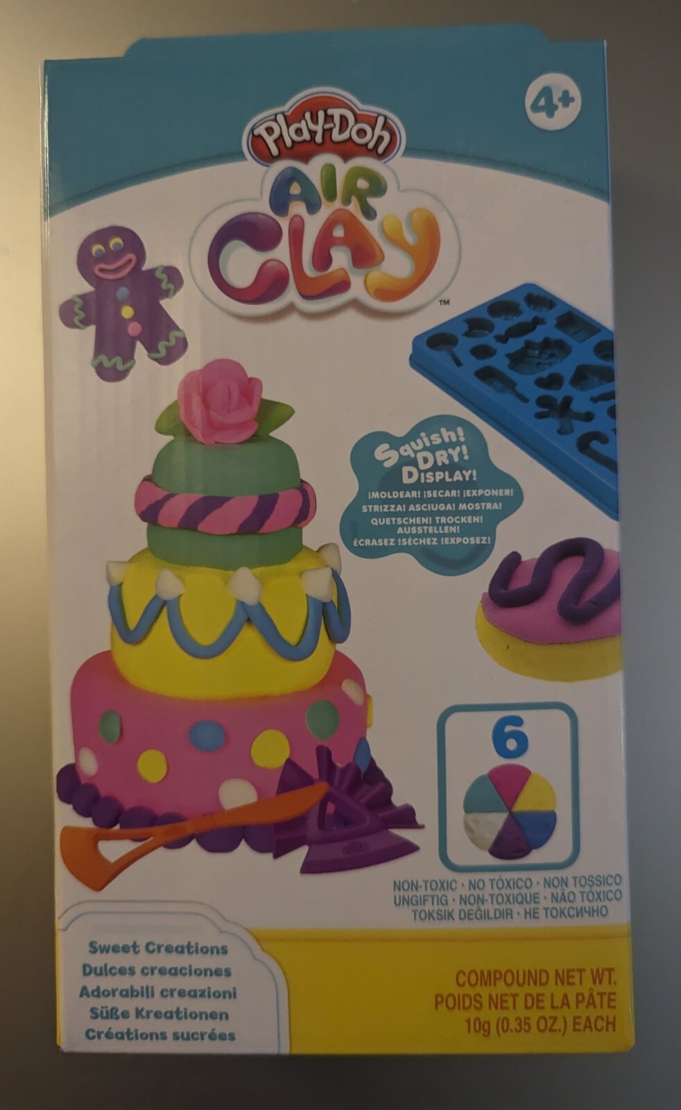 PLAY-DOH Air Clay Sweet Creations 4+ BRAND NEW FACTORY SEALED