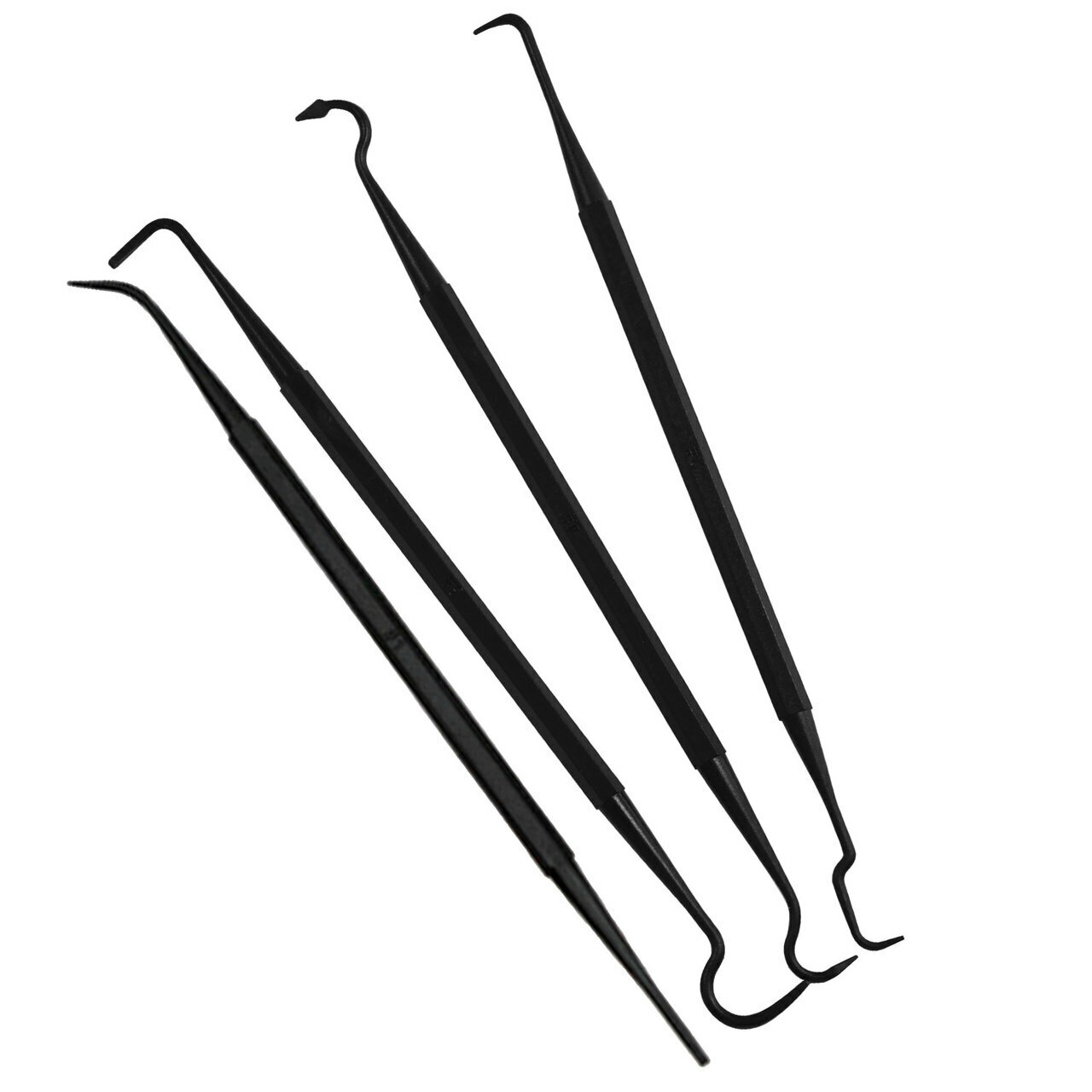 (4 PACK) Nylon Double Ended Cleaning Picks, non-marring