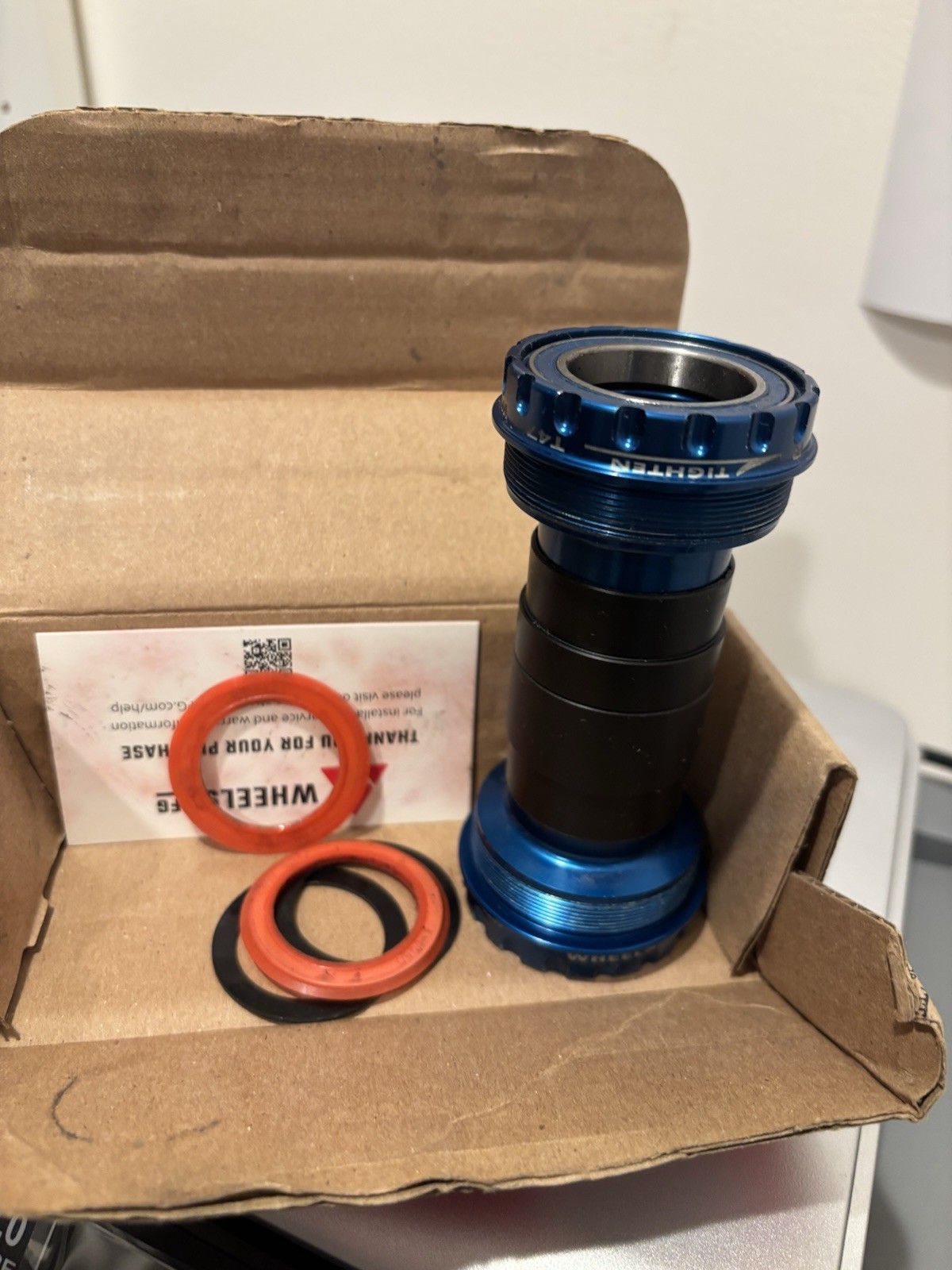 Wheels Manufacturing T47 Outboard ABEC-3 Bottom Bracket for 29mm Cranks