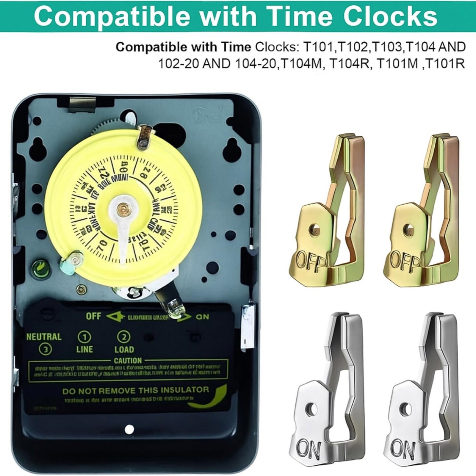 156T1978A ON/OFF Timer Tripper Pack For Intermatic Mechanical Time Switches T101