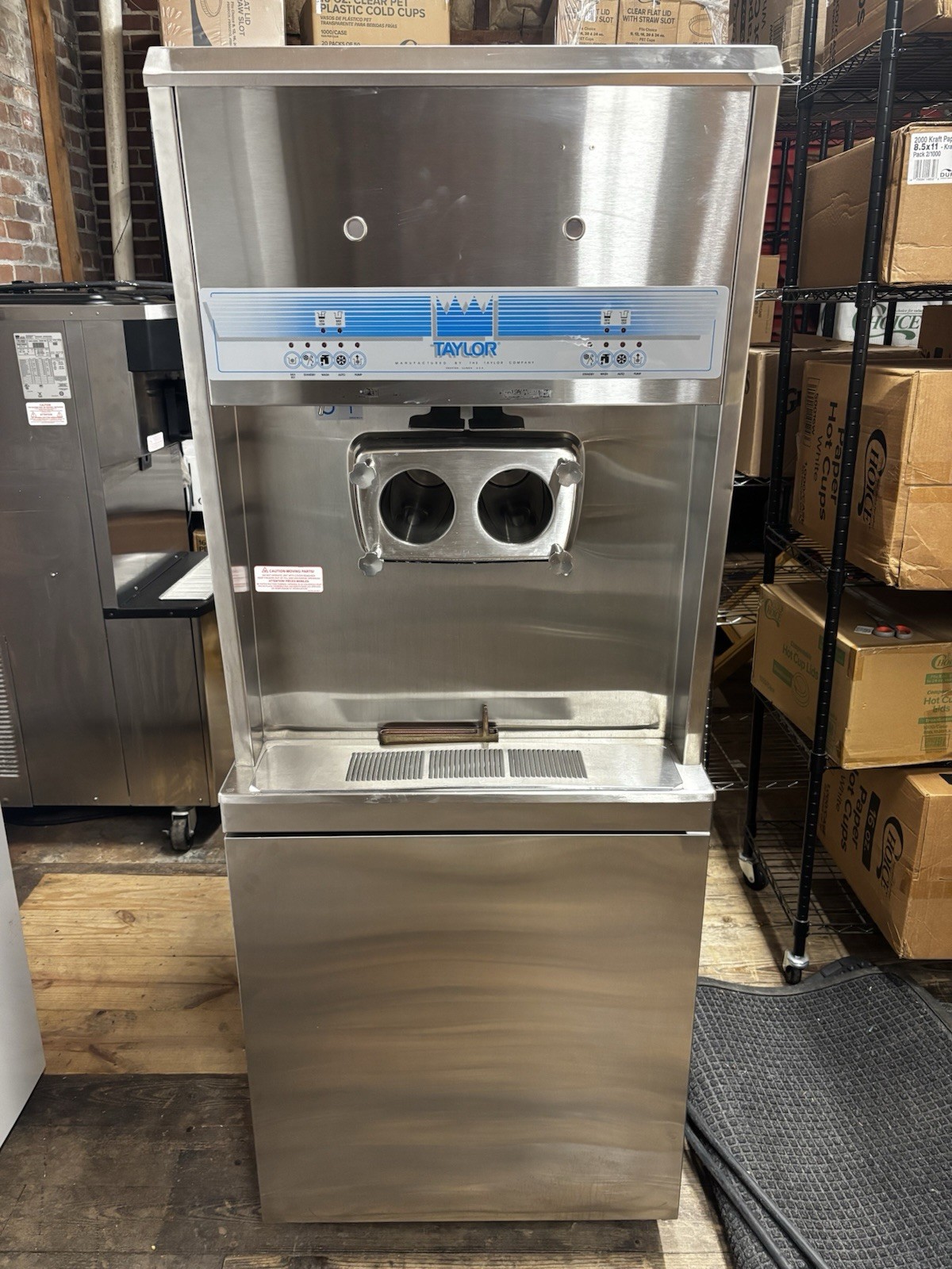 2019 Taylor Soft Serve 8756 3 Ph Water Ice Cream Machine