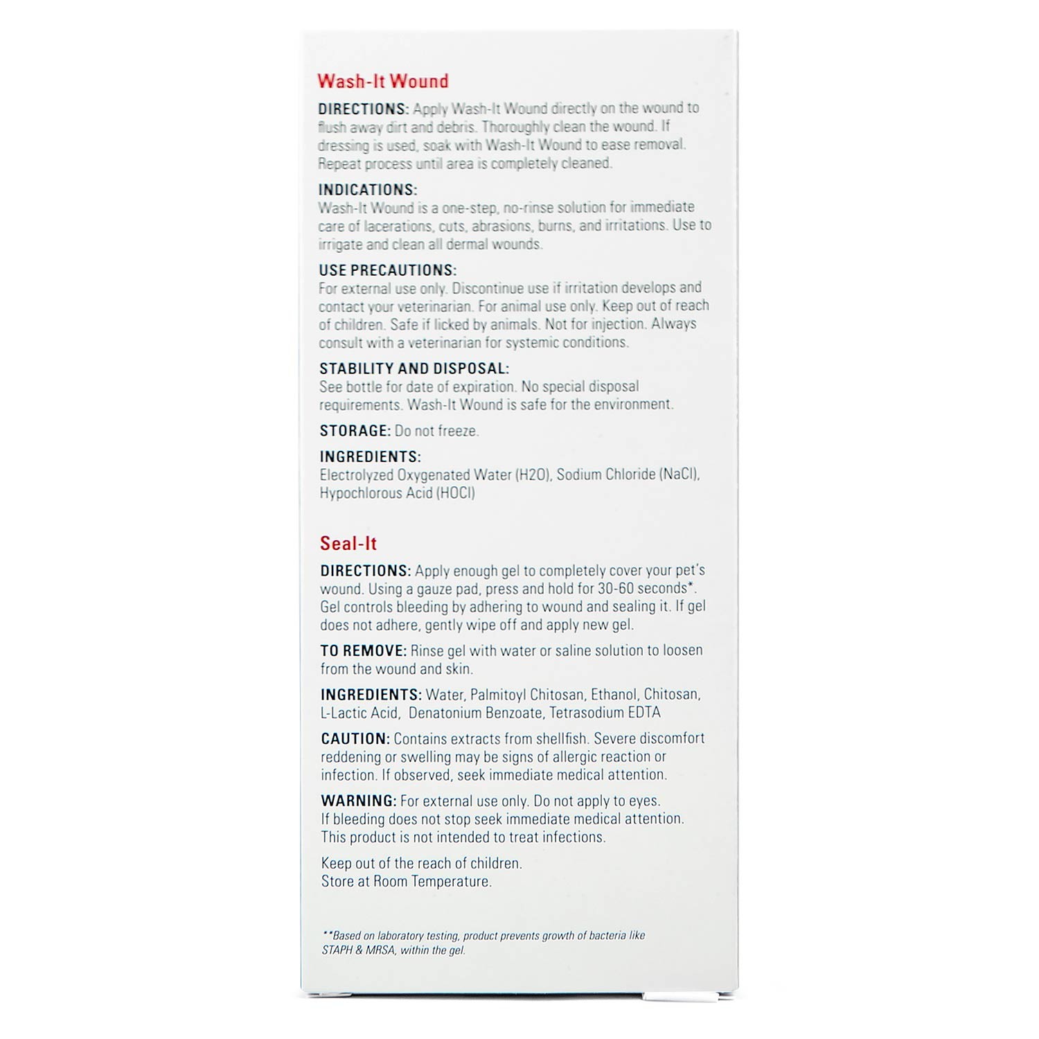 Seal It & Wash It Combination Pack