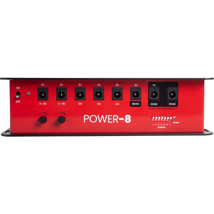 Gator Pedal Board Power Supply with 8 Isolated Outputs