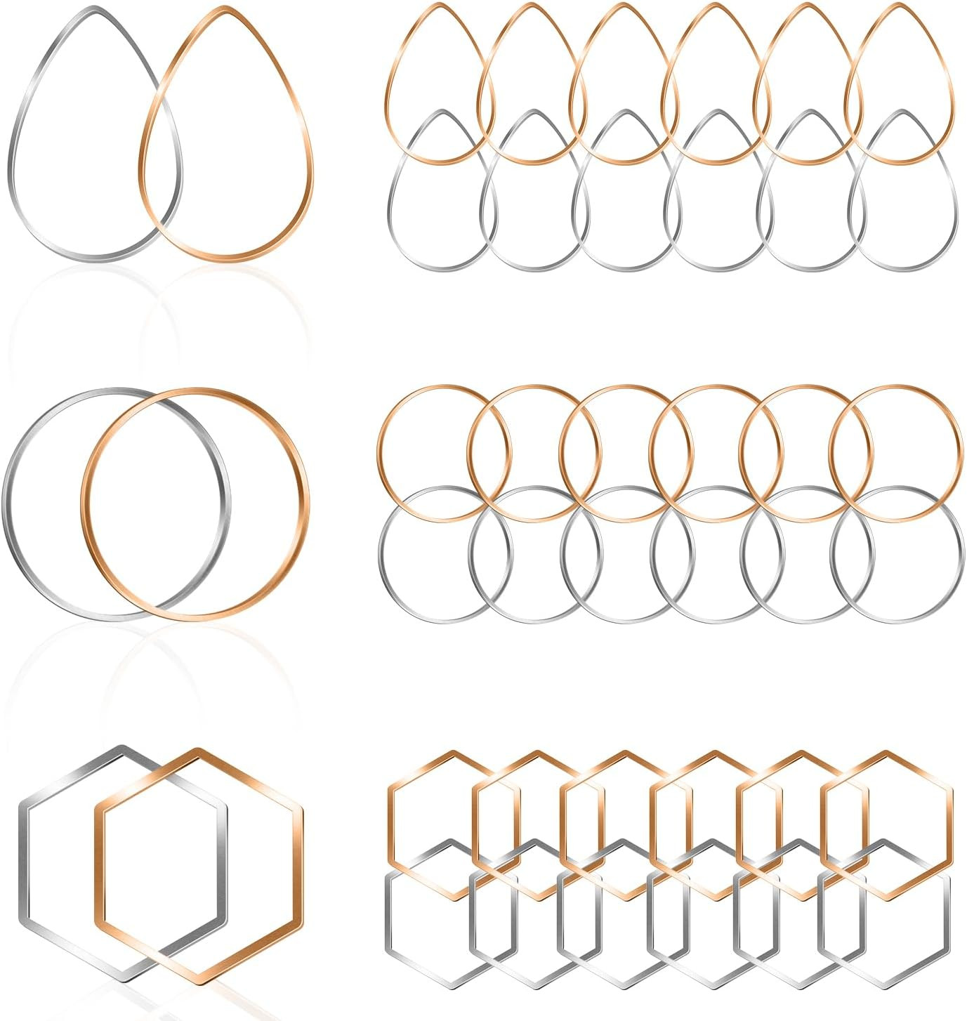 Earrings Beading Hoop for Jewelry Making,  Earrings Findings Hoops Earring Charm