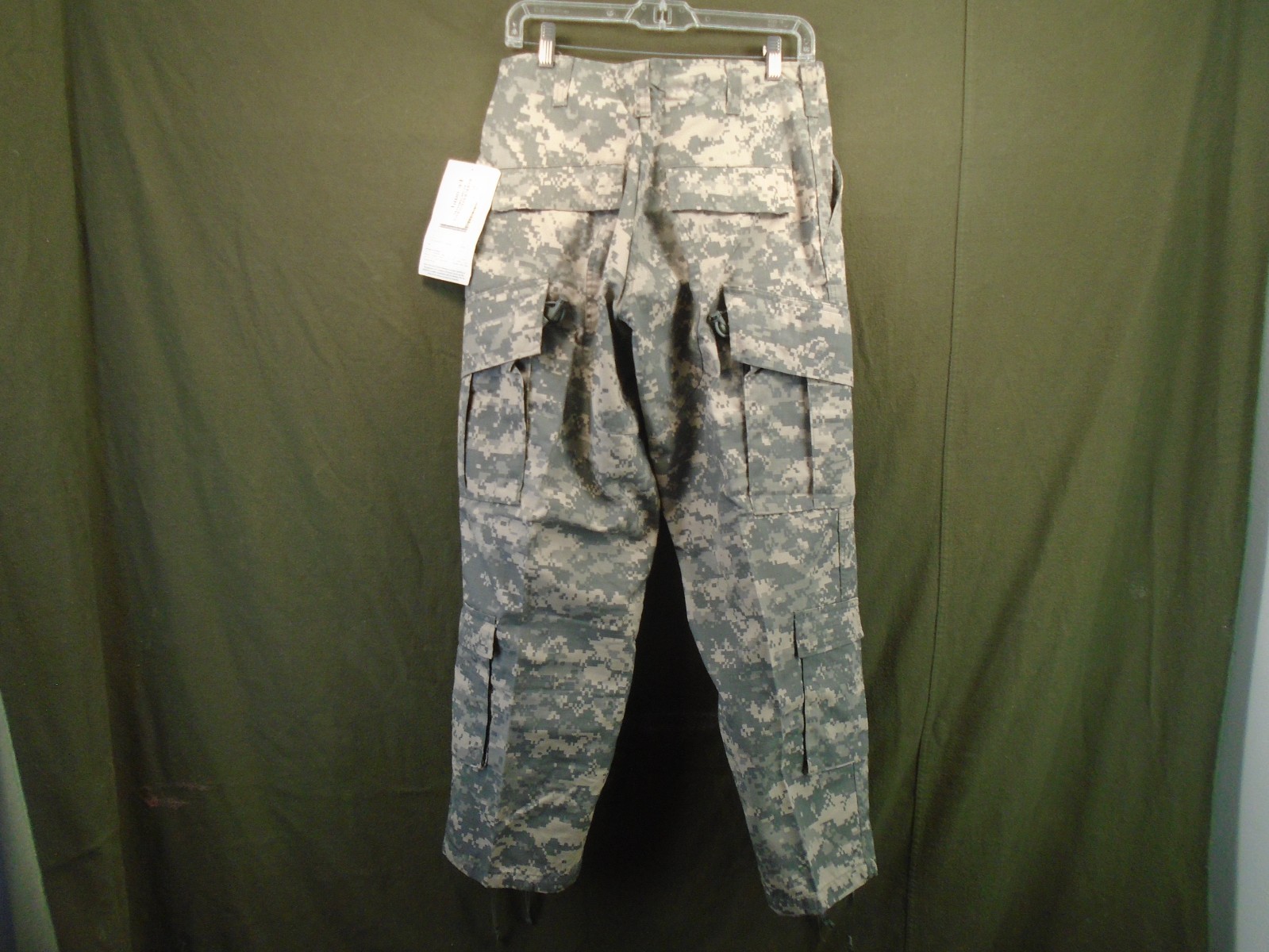 US Military Army Combat Uniform ACU Pants Size Small X-Short 2013 New USA 256-K