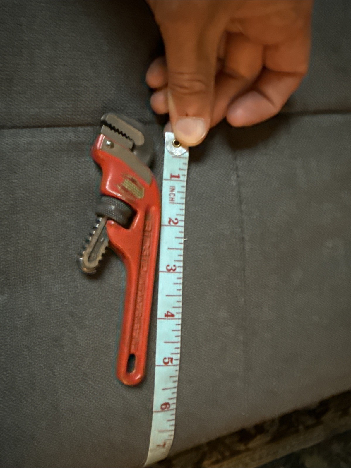 RIDGID 6” Offset Pipe Wrench Heavy Duty Model E6 Made In USA