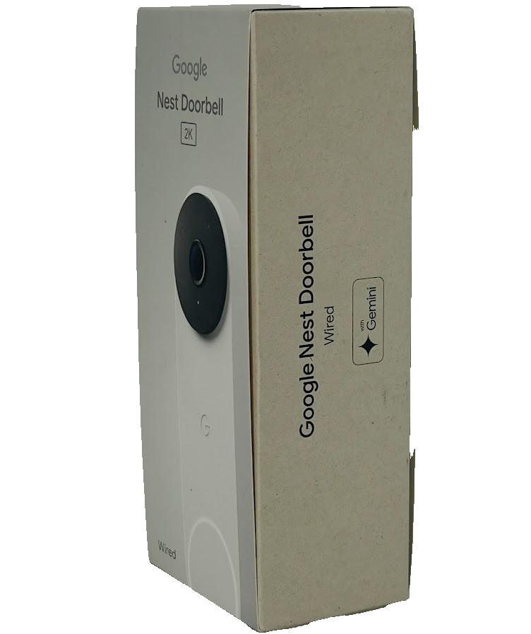 Google Nest Doorbell Wired 3rd Gen – Snow