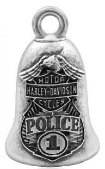 Harley Davidson® POLICE Eagle Bar & Shield Logo Ride Bell 201 HRB063