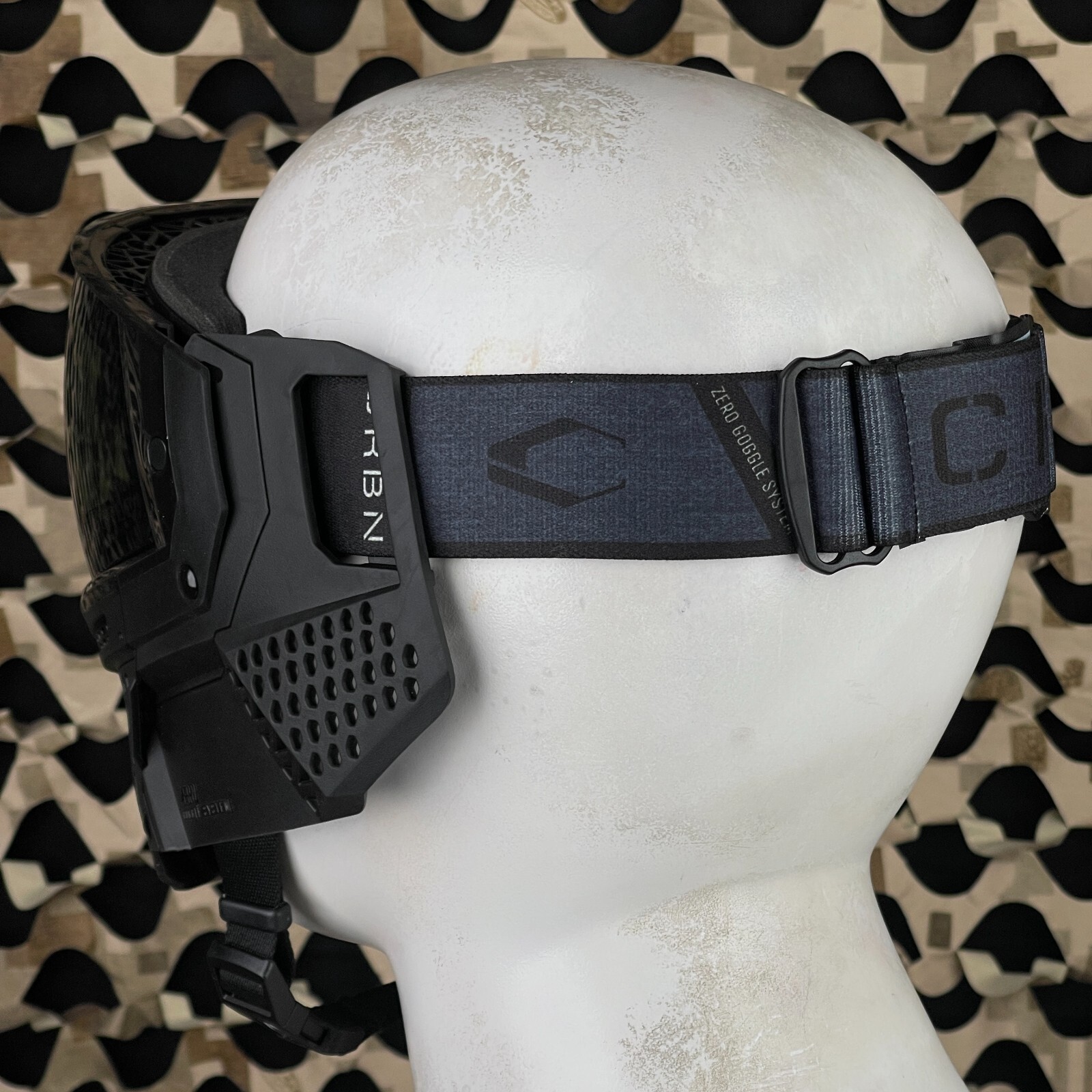 NEW Carbon CRBN Zero Pro Paintball Mask - Black- Highlight - Grey - Clear