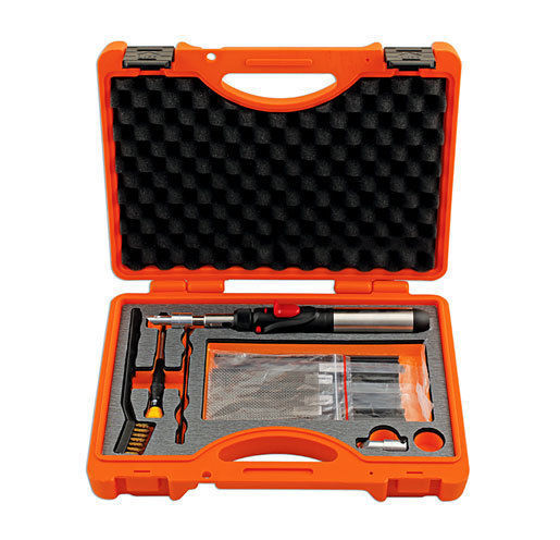 Power-Tec Plastic Welding Tool Kit Weld Repair Broken Plastic Parts & Case