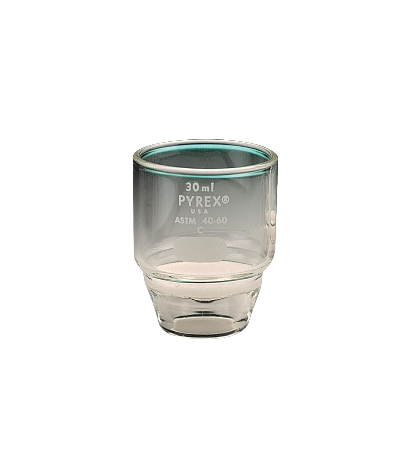 PYREX 32960-30M, Gooch Crucible, Low Form, 30mm, Medium