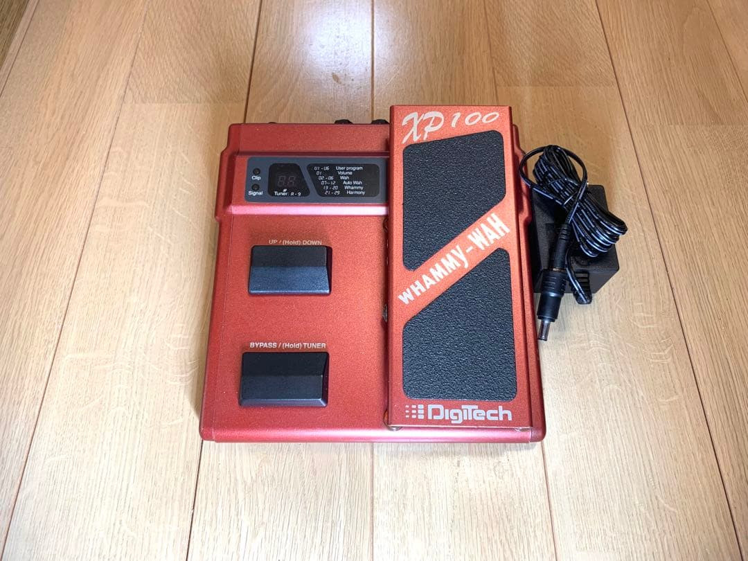 DigiTech XP100 Whammy Wah Pedal Tested W/AC Adapter