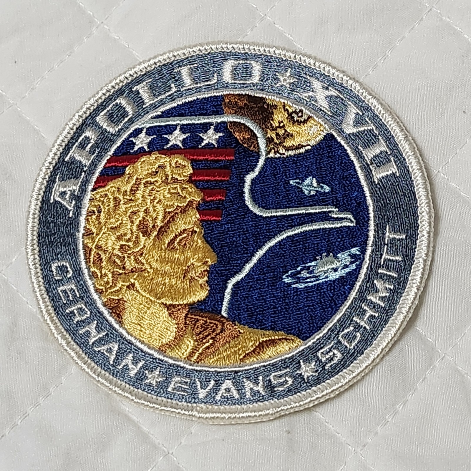 NASA Apollo 17 Embroidered  Patch - Lion Brothers 4" Patch
