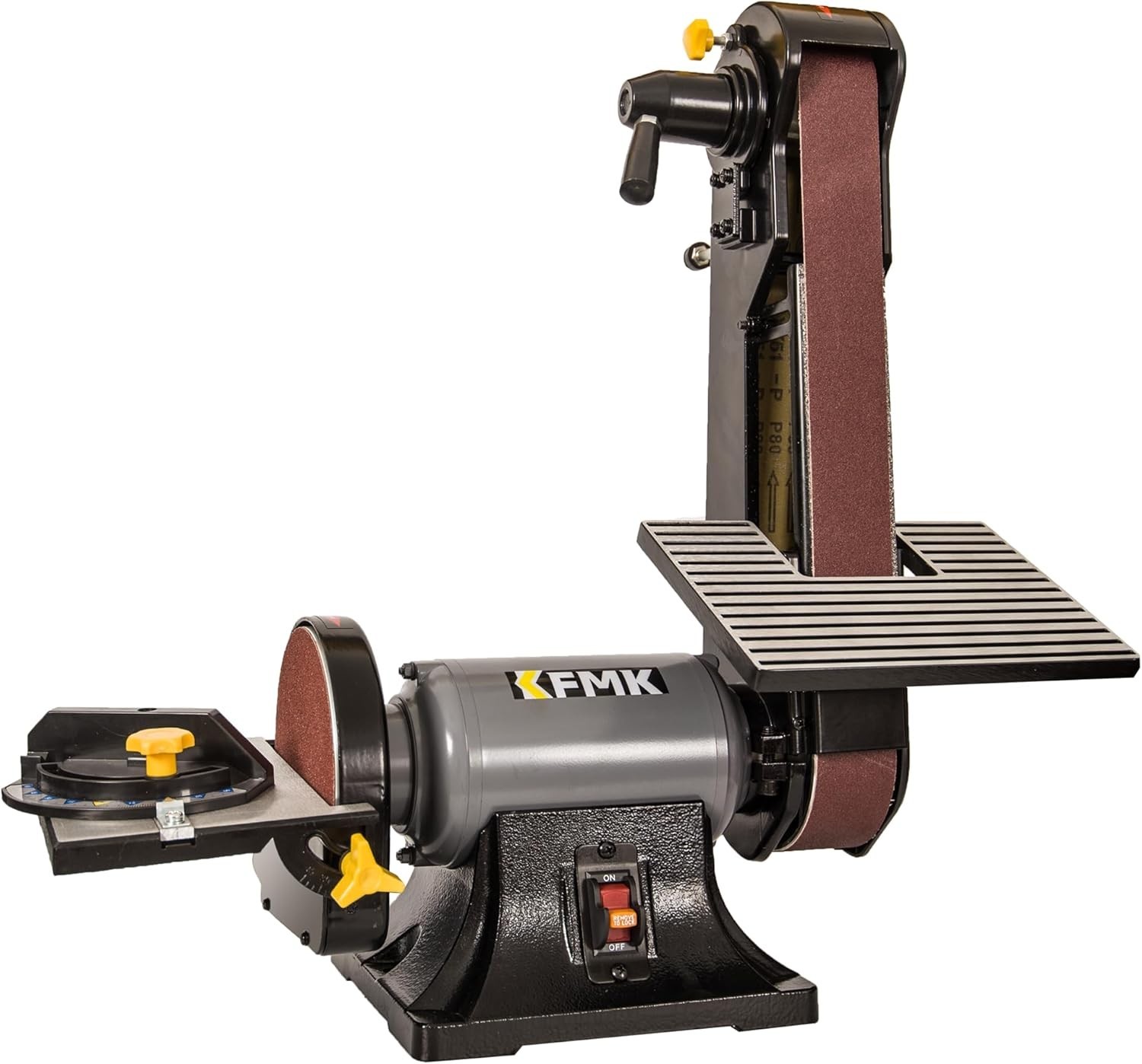 Variable Speed 2×42 Inch Belt Sander 3.5A DC Motor with Control Panel, Quick Bel