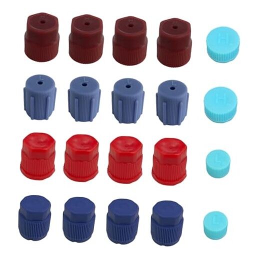 R134a/R12 Cap 13mm & 13.5mm & 14mm & 16mm &17 & 17.5mm Air Conditioning 20PCS