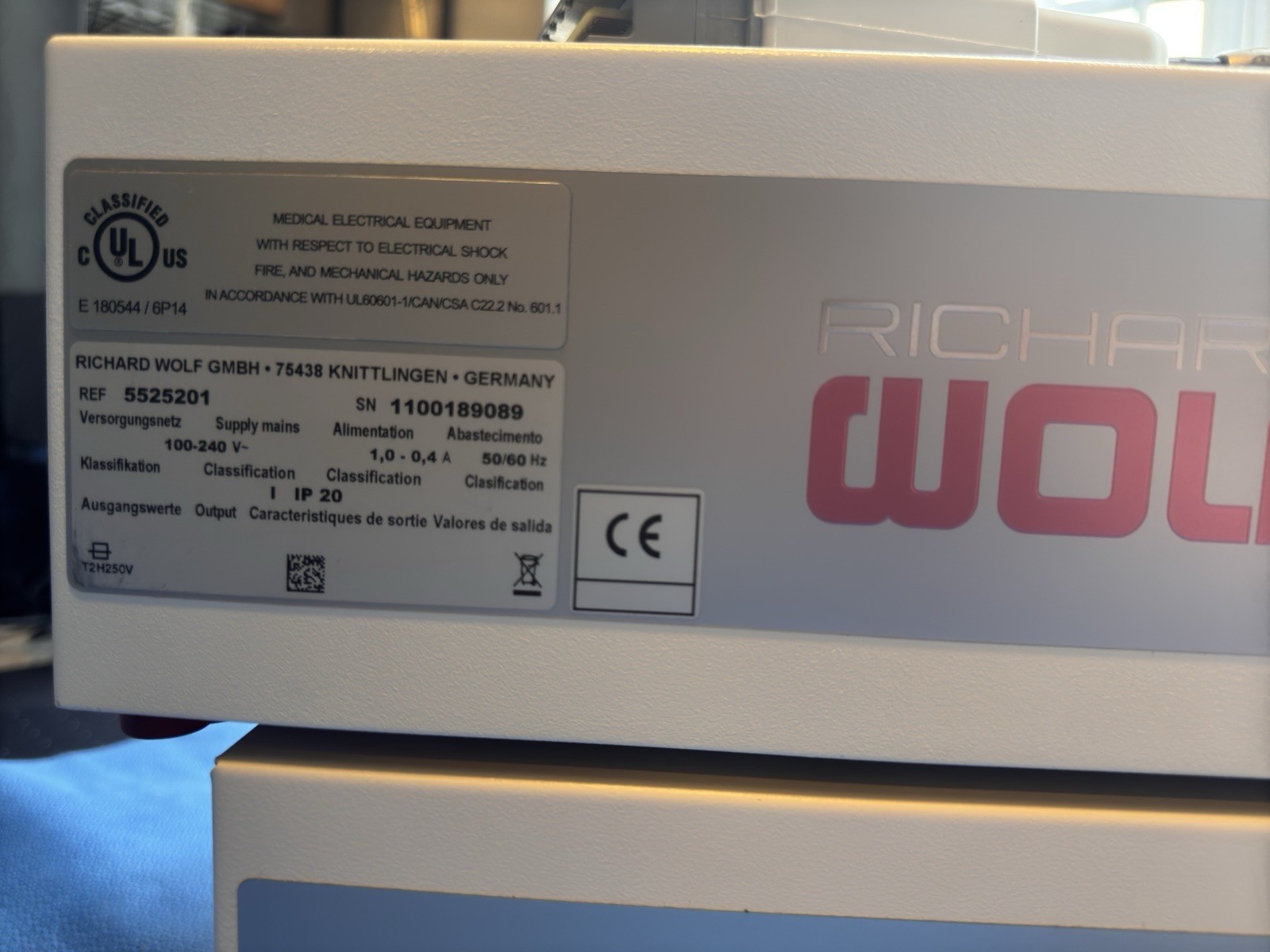 R. Wolf Endocam System Logic Full HD , LED Light Source