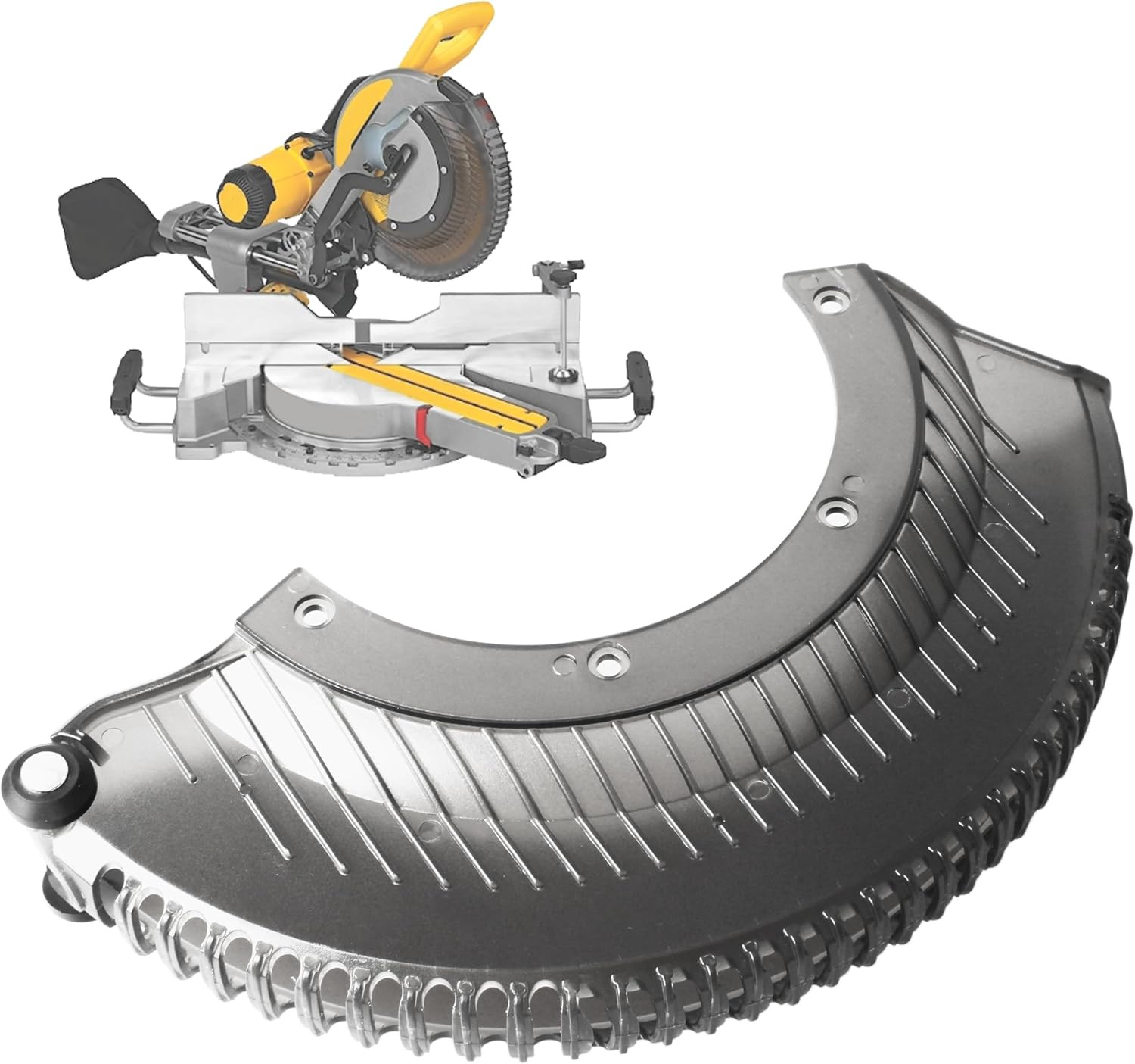 Miter Saw Lower Guard Assy for Dewalt DHS716 DWS782 DHS790 DWS779 DWS780 Miter S