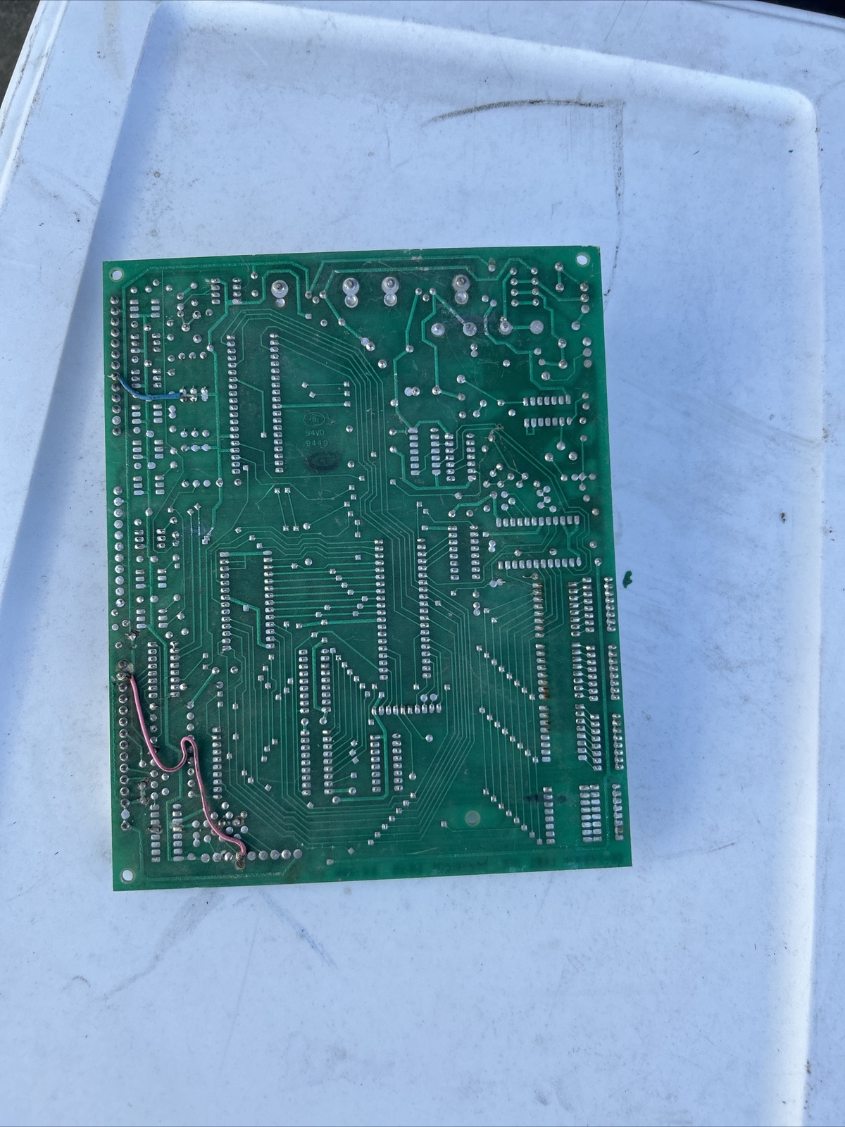 Untested Deltronics Ticket Pcb Board arcade VIDEO GAMe If42
