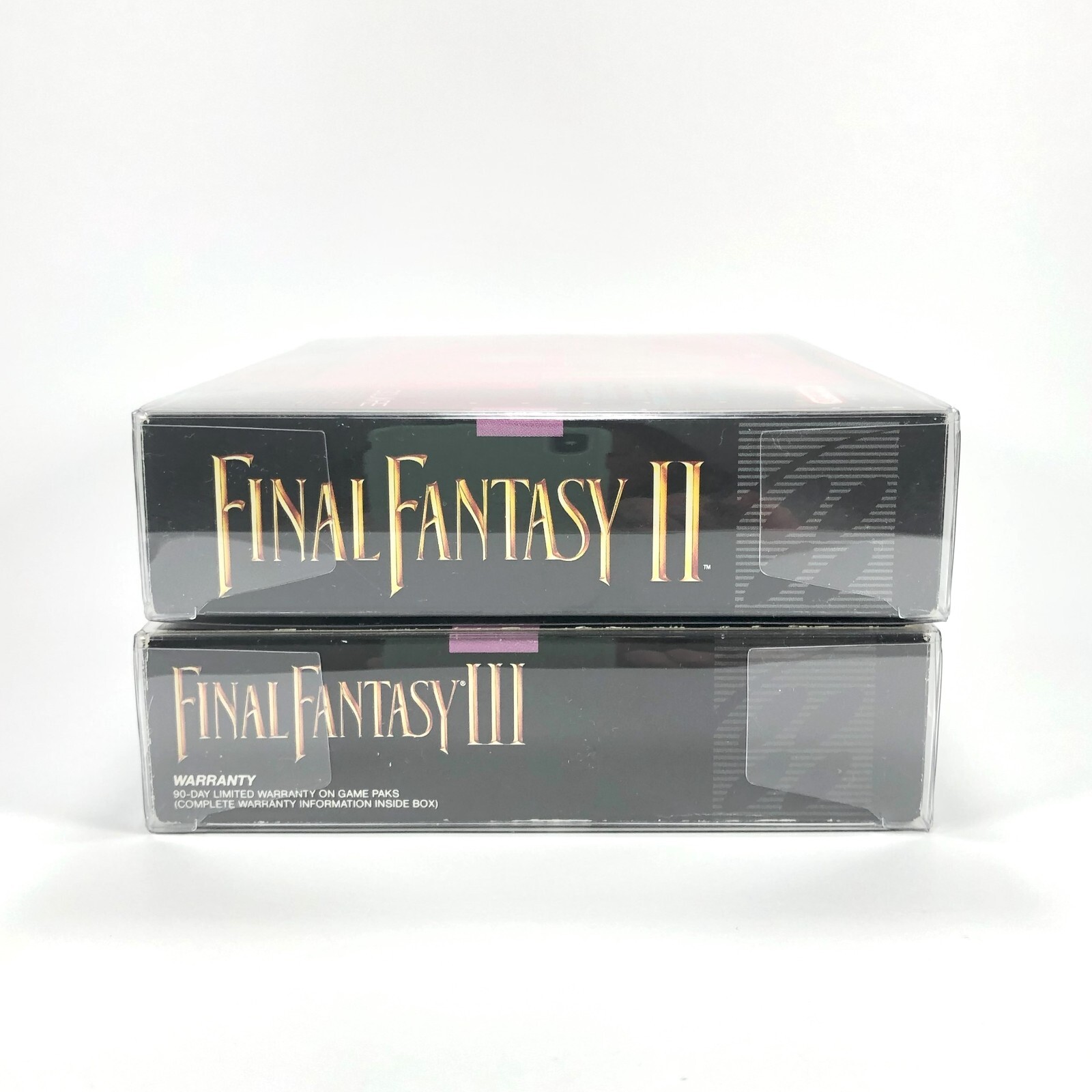 10 SNES Clear Plastic Box Protector Sleeve Case for Complete CIB Games