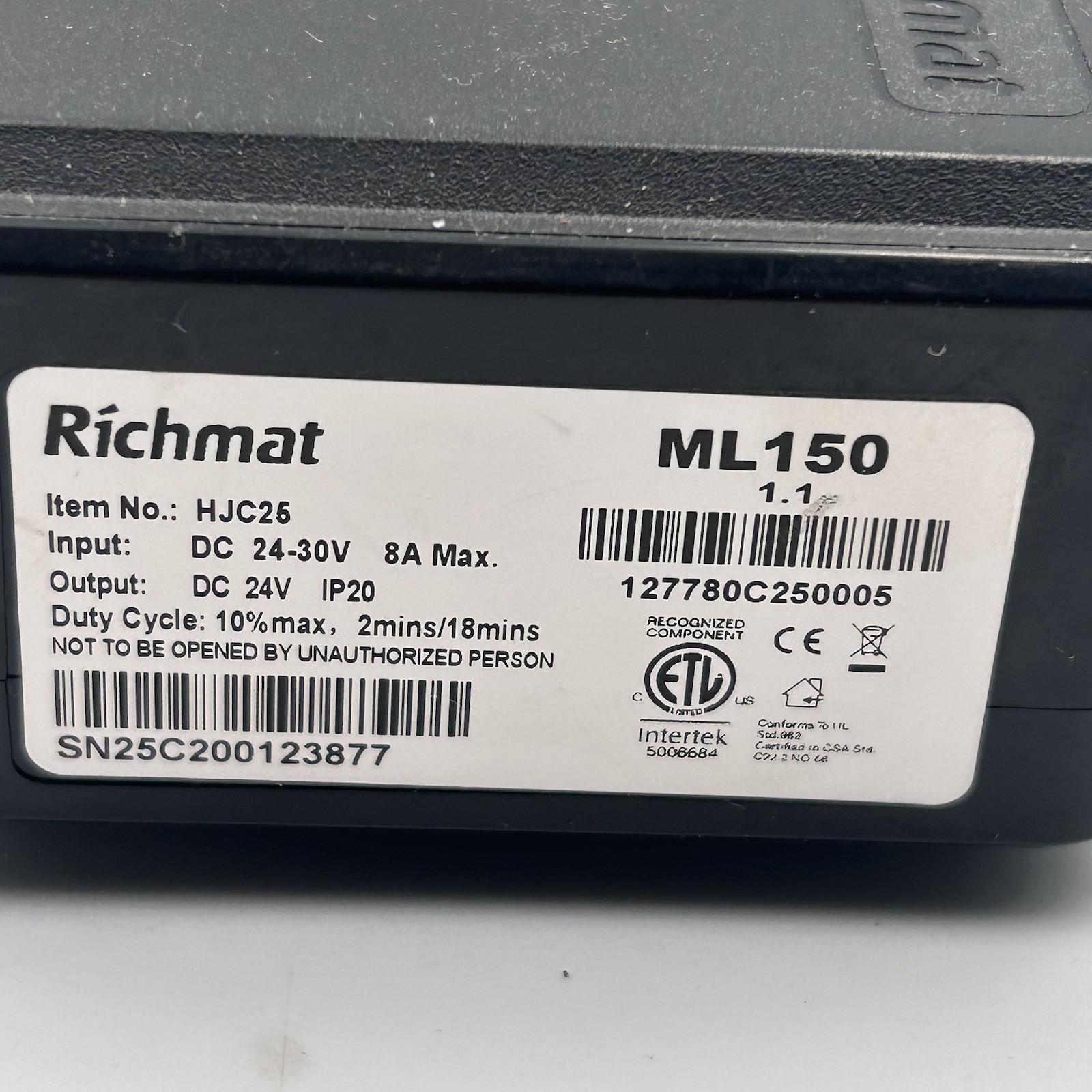 Richmat - Adjustable Bed - Control Box - HJC25 - ML150 - TESTED