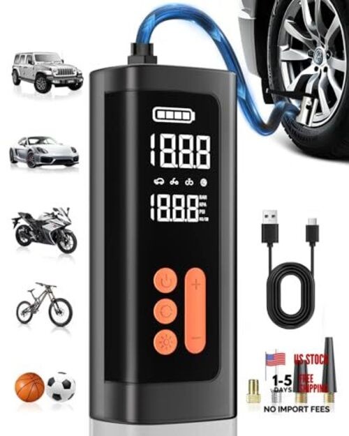 air pump, tire inflator portable air compressor(3–150 PSI), Tire Inflator with