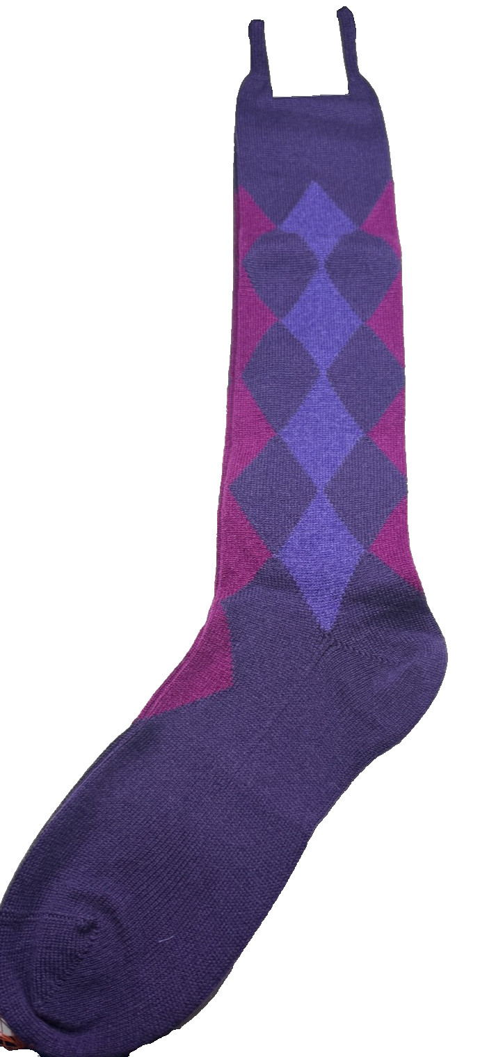 Bresciani 1970 Italian Luxury 100% Cashmere Mix Purple Color Size Large NWT
