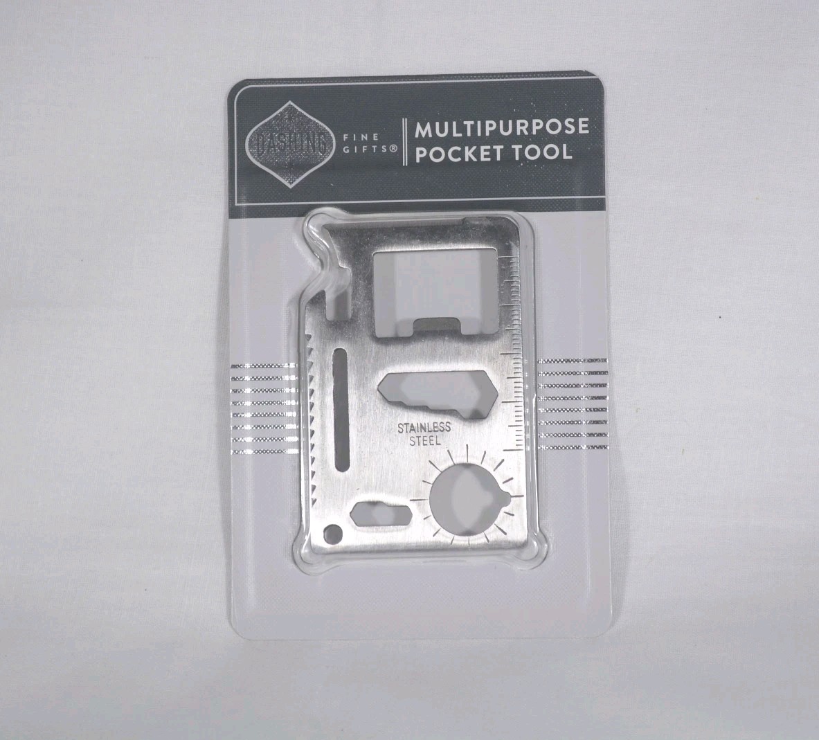 Multipurpose Multitool Stainless Steel Credit Card Tool Dashing Fine Gifts
