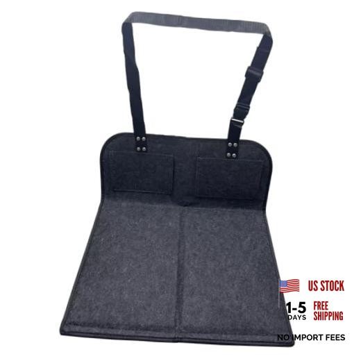Car Camping Essentials Rear Seat Mattress Extension Plate, Car Back Seat Black
