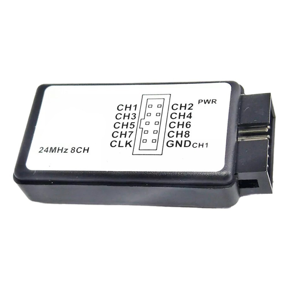 USB 24M Logic Analyzer for Analyzing UART Signals with 8 Channel Support