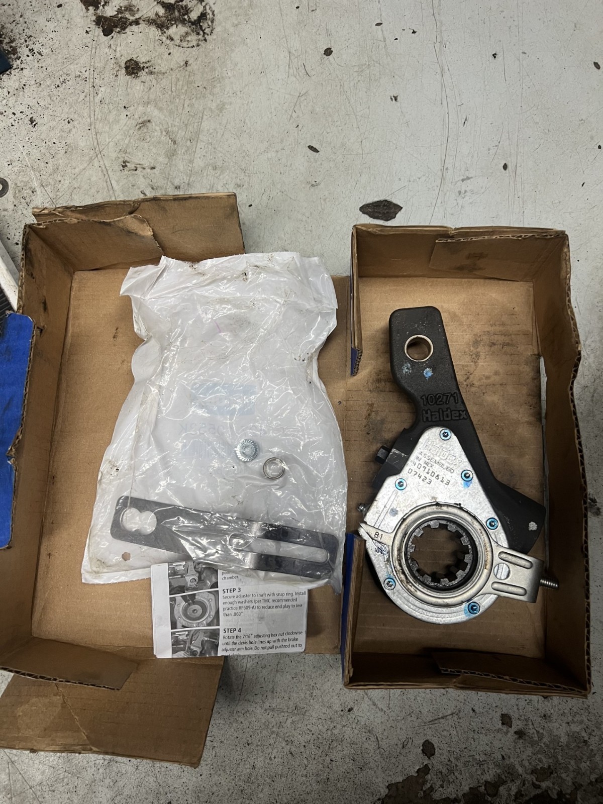 Haldex Genuine Automatic Slack Adjuster HA40010143 10 spline 5.5”-6.5” 40910813