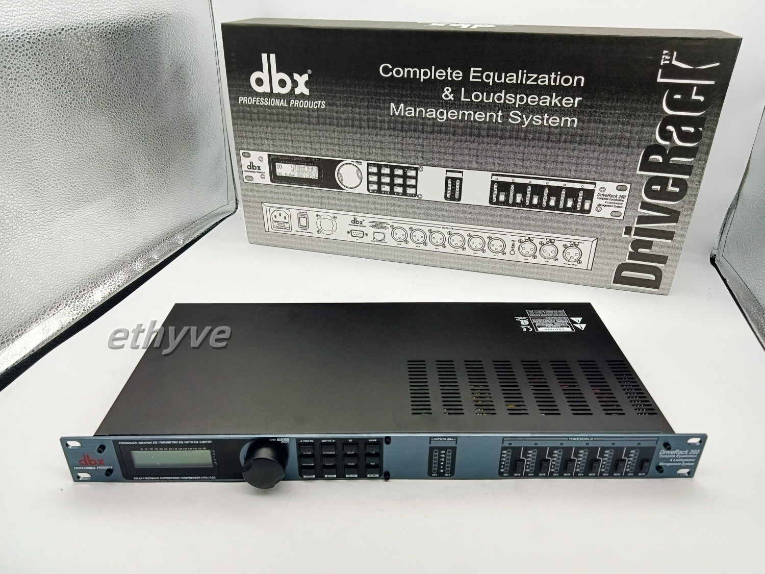 Drive Rack 260 Loudspeaker Management System Audio Processor 2 Input 6 Output US