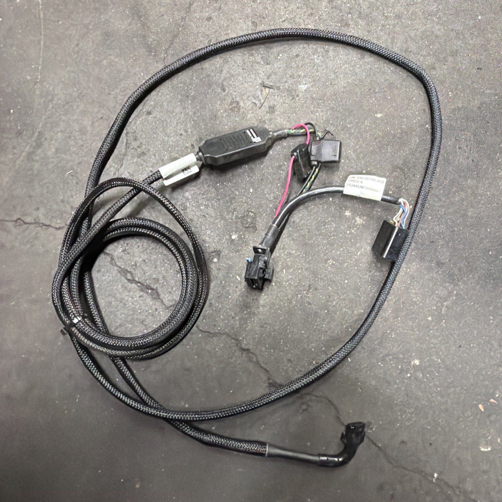Lytx Power Device Cable SFx 030-00101-002 W/tamper Prevention Drive Camera Gps