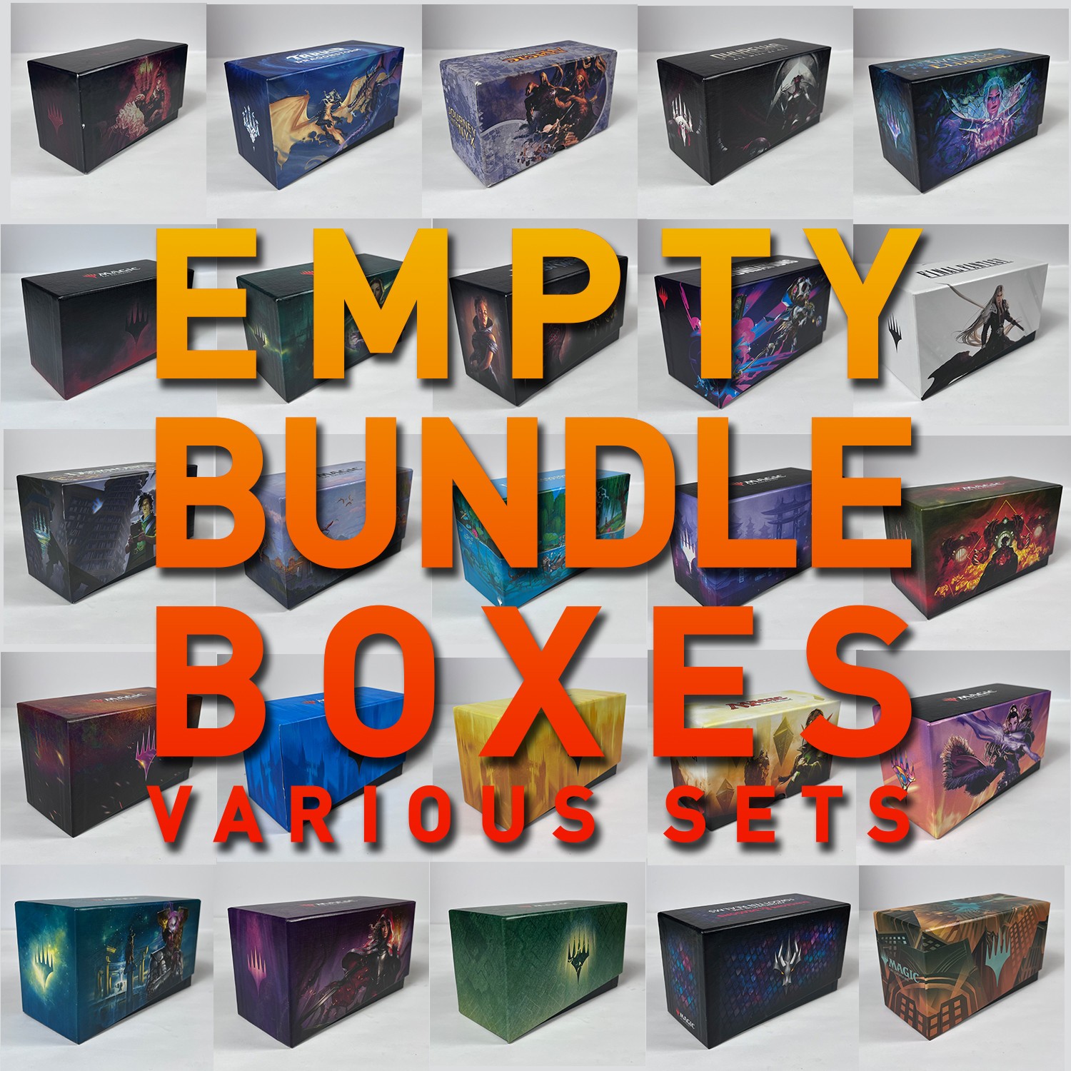 MTG FAT PACK BUNDLE BOX [EMPTY] NO CONTENTS BUT THE BOX | Magic the Gathering