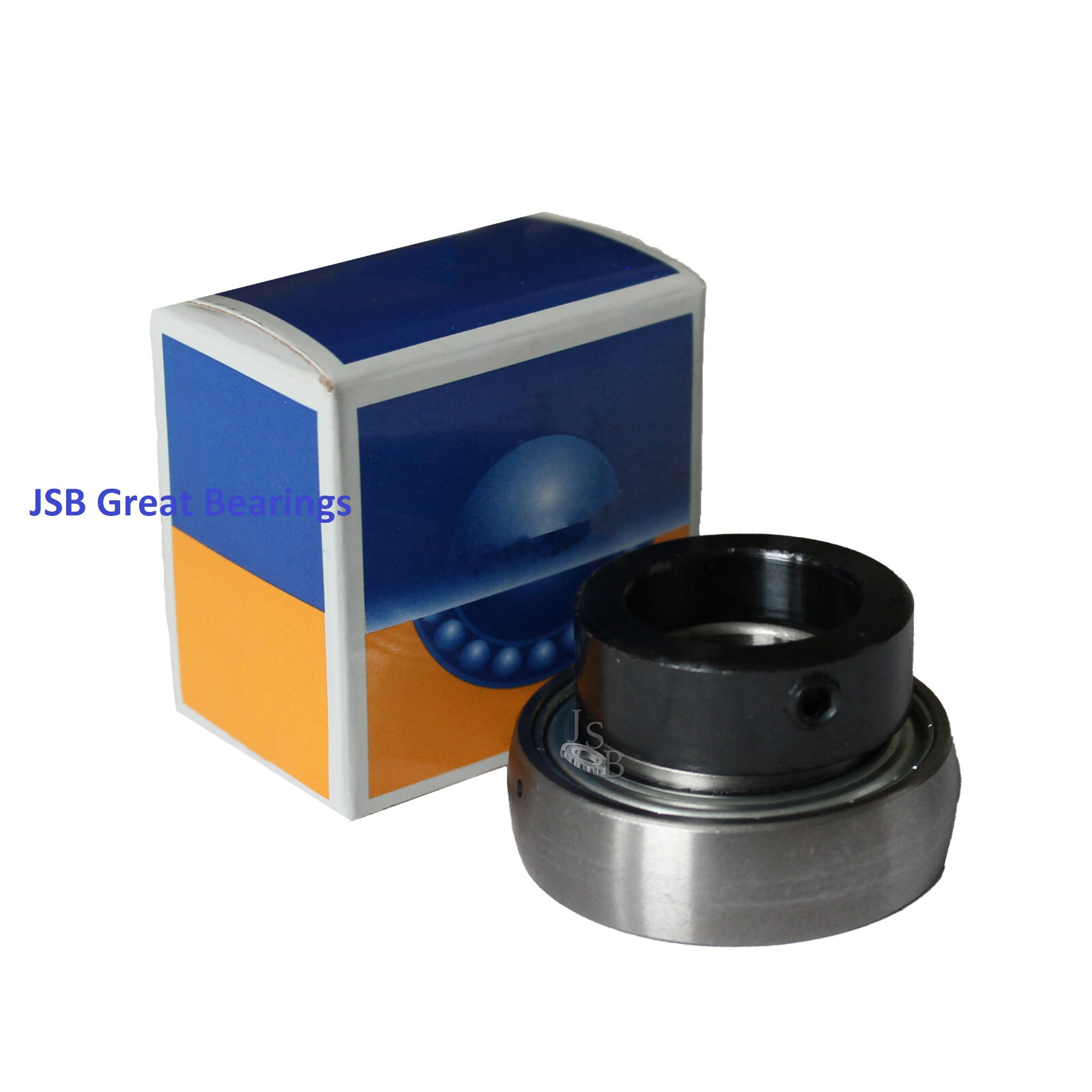 HC205-16 Eccentric collar locking Insert Bearing 1" Bore w/ Locking Collar 1" in