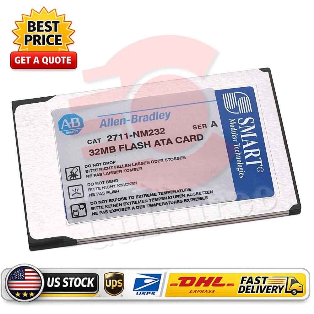 Allen-Bradley 2711-NM232 2711NM232 Ser. 32MB Flash ATA Card IN BOX NEW