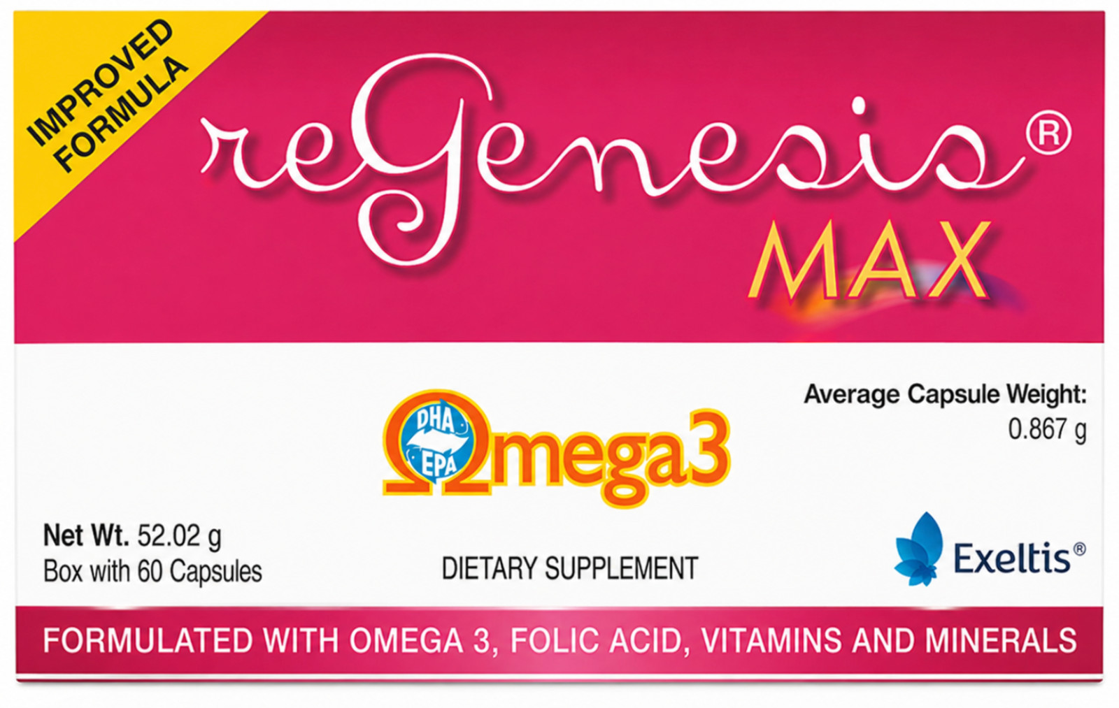 Regenesis Max 60 Capsules