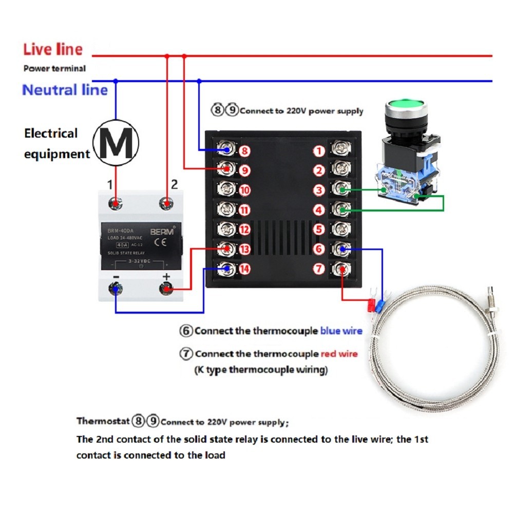 Precise Heat Press Machine Digital Thermostat Controller Enhanced Efficiency