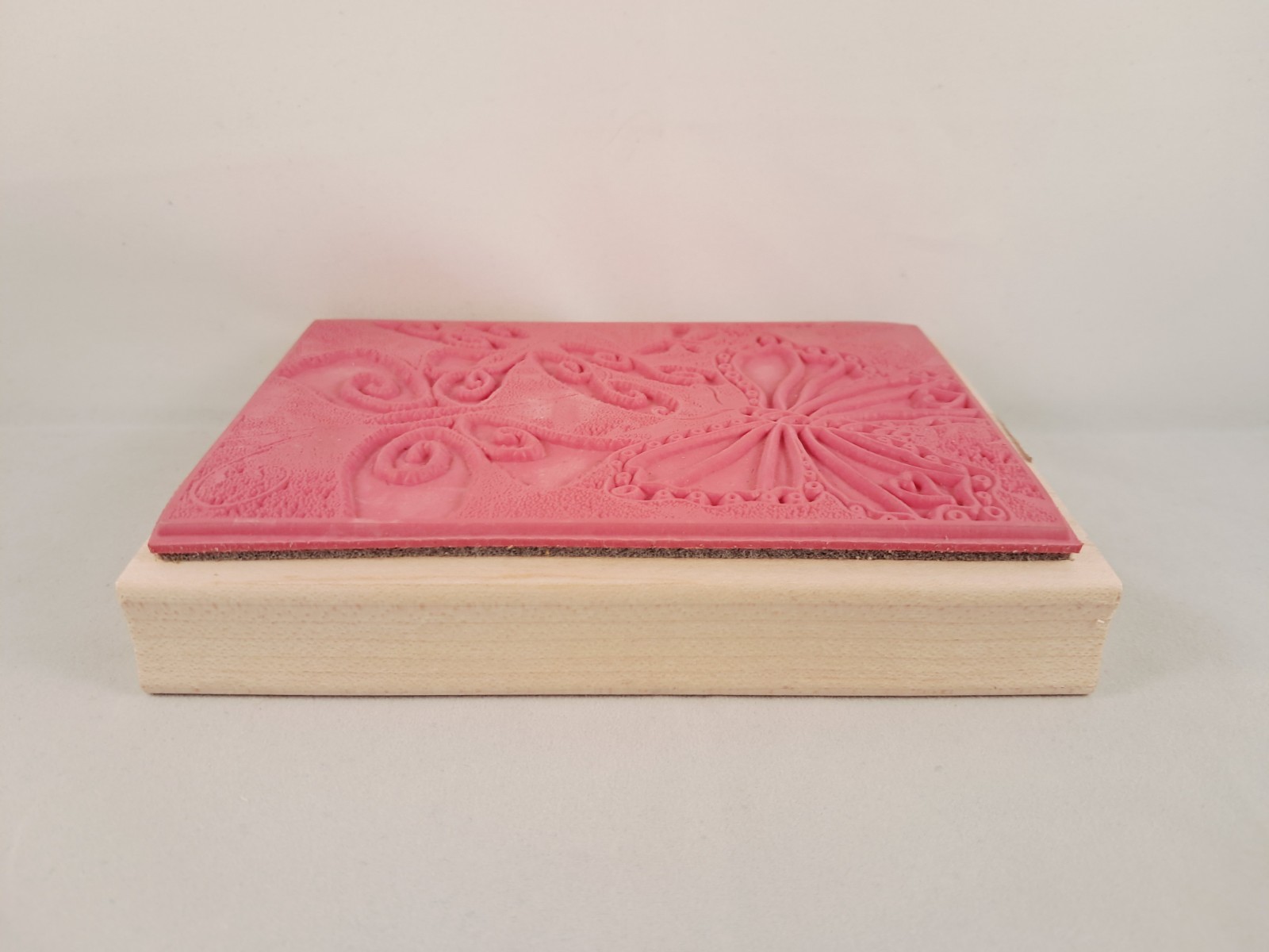 Outlines Butterfly Rubber Stamp Brand New