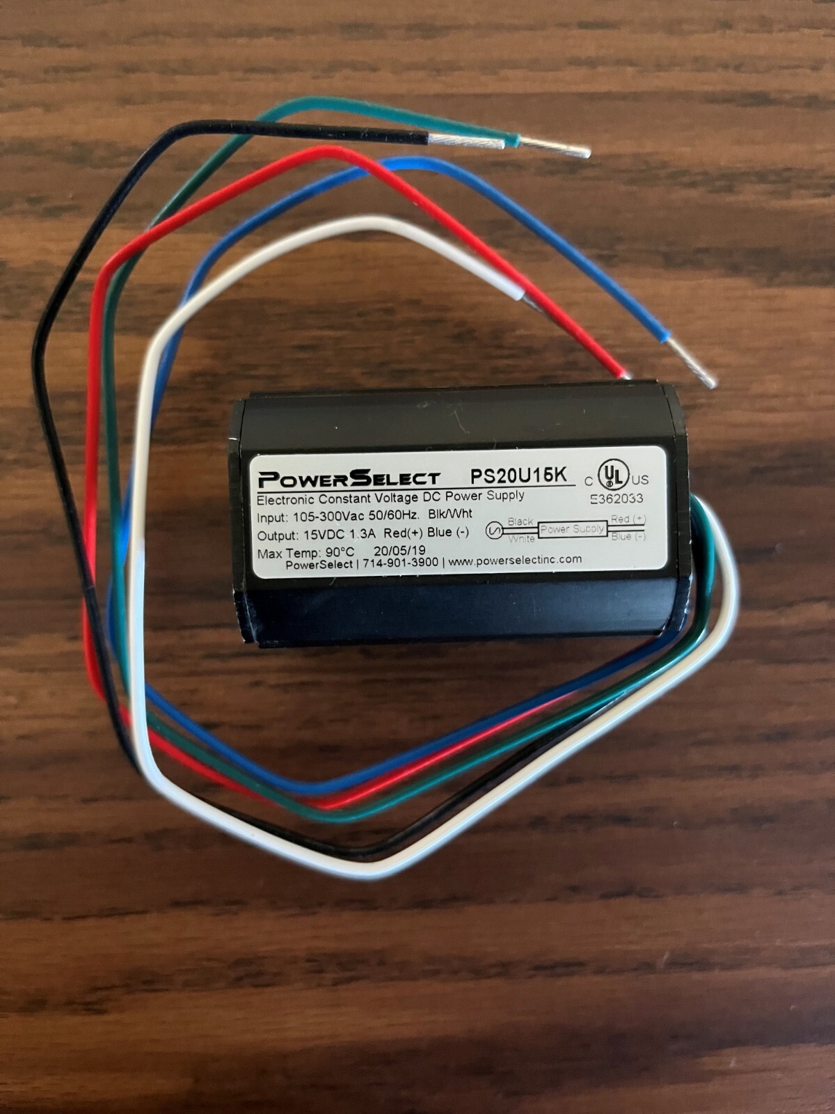 Power Select PS20U15K Electronic Constant Voltage DC Power Supply