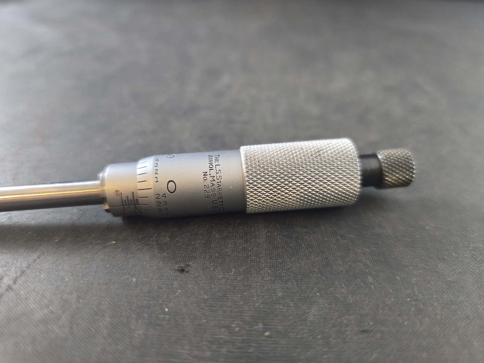 L.S. Starrett Hub Micrometer No. 228