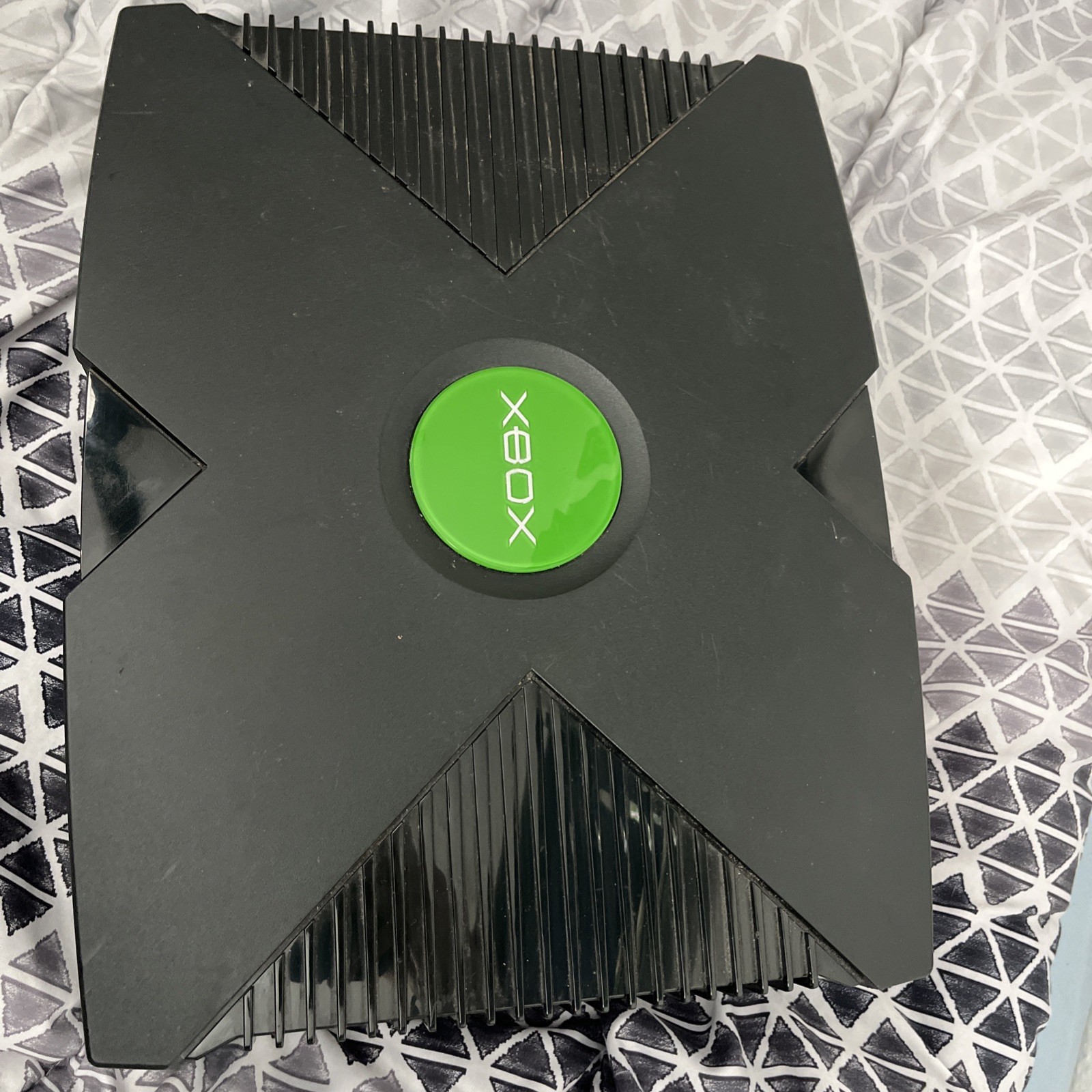 Original Working Microsoft XBOX Video Game Console Only Tested And Working