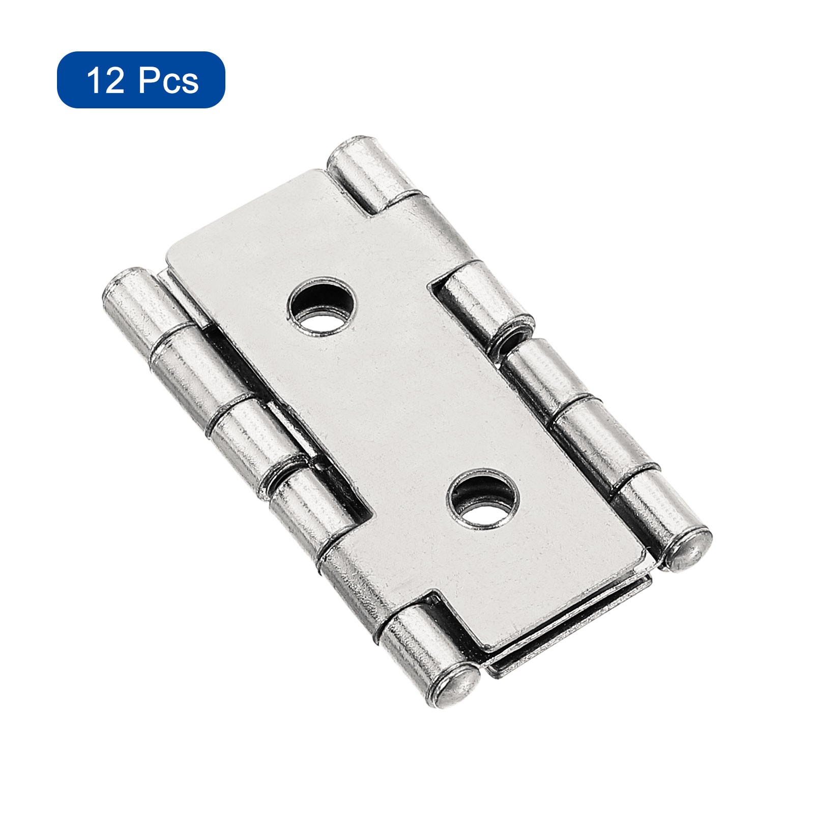 Double Acting Hinges Folding Screen, 12Pcs 1.85", Nickel silver