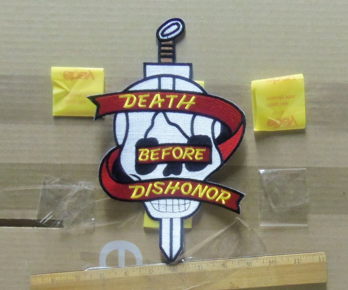 Death Before Dishonor Embroidered Back Patch
