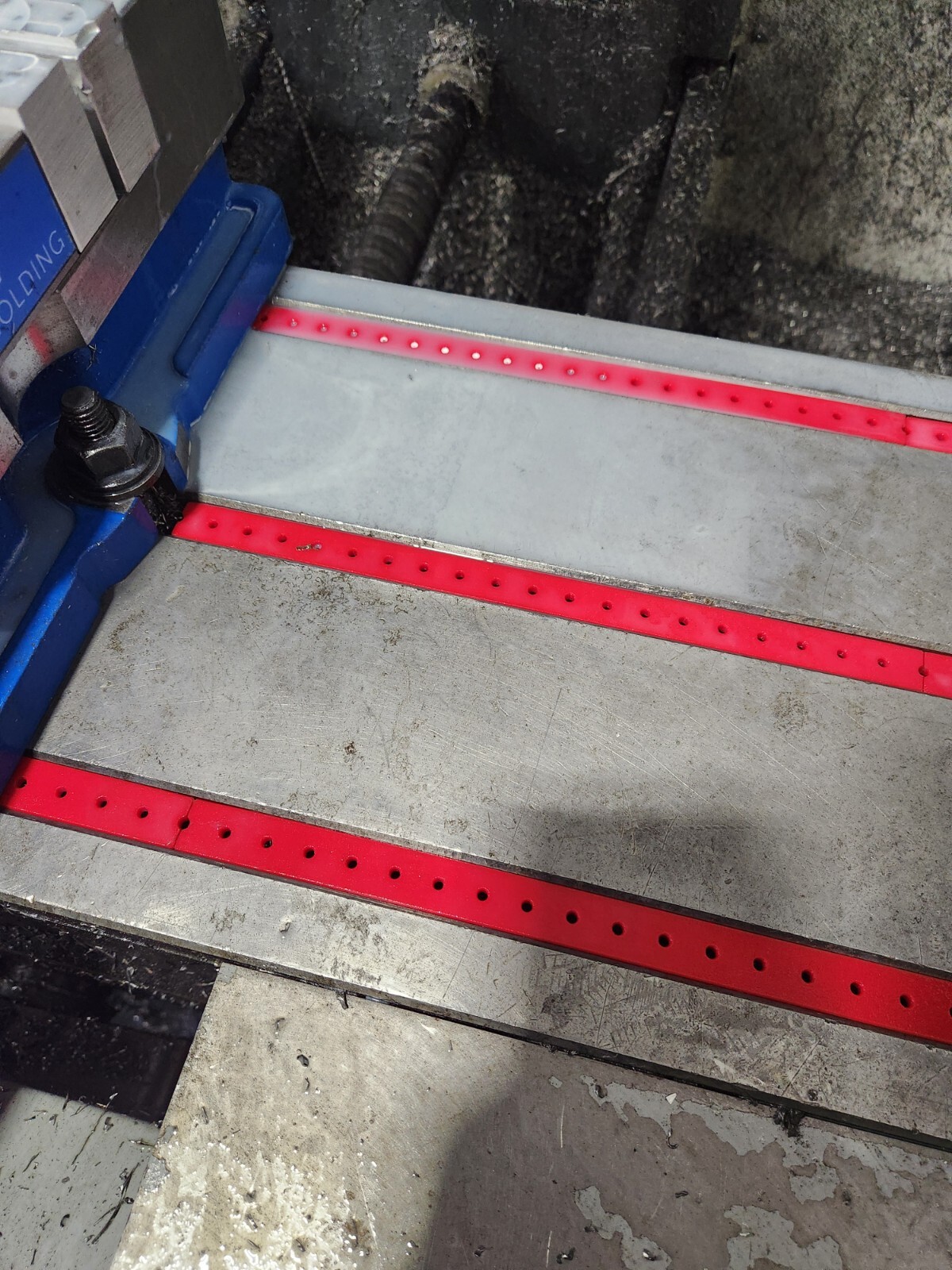 Mill T slot covers(RED)