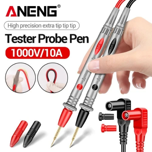 Multimeter Test Leads for Fluke Meter Electrical Alligator Clip Probes 1000V 20A