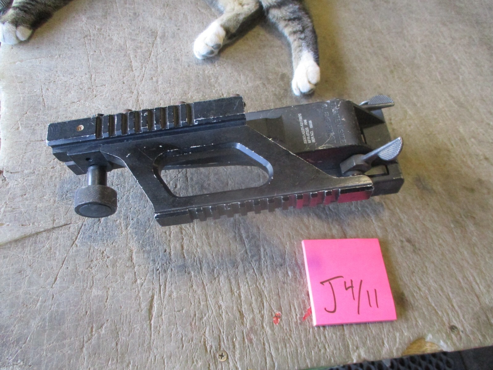 Used 50bmg Scope Mount w/Picatinny Rails