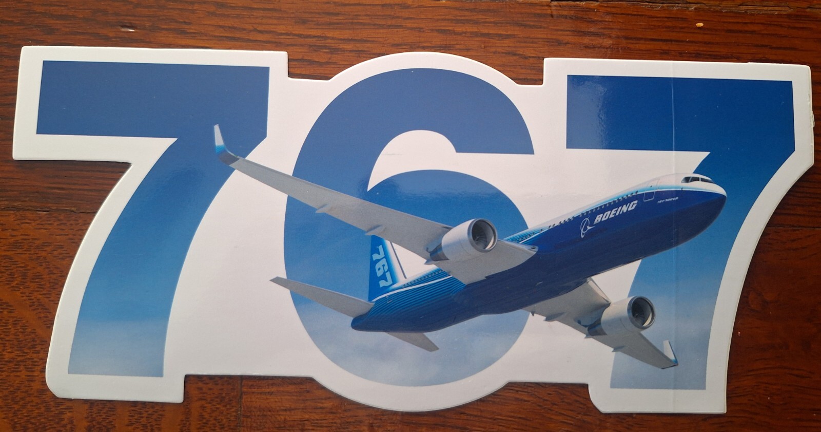 NEW Boeing 767 Program Sticker